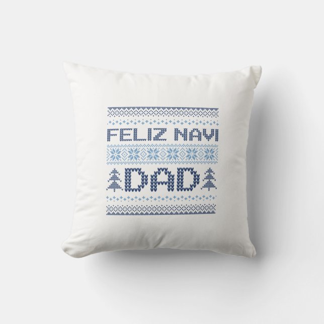 Feliz Navi Dad Cushion (Front)
