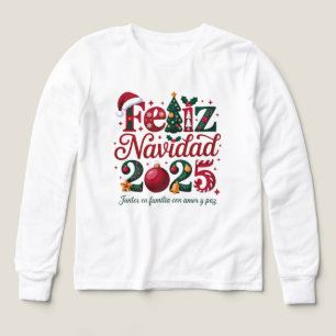 Feliz Navidad 2025 Family Christmas Spanish
