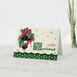 Feliz Navidad. Christmas Cards in Spanish