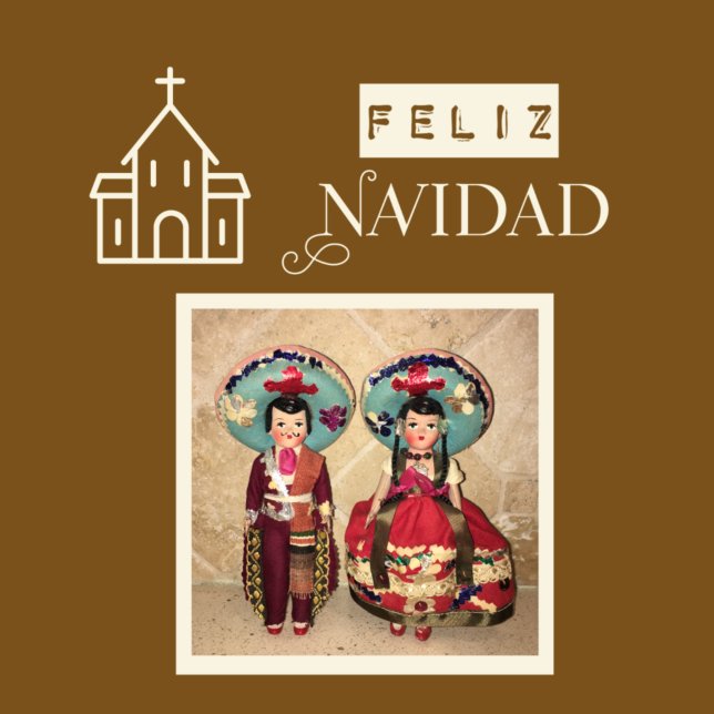 Feliz Navidad Christmas Greeting Cards (Creator Uploaded)
