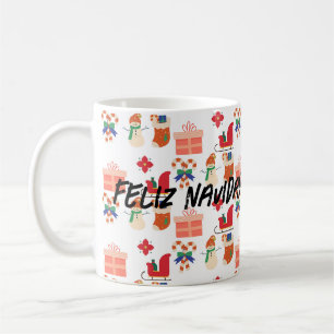 feliz navidad coffee mug