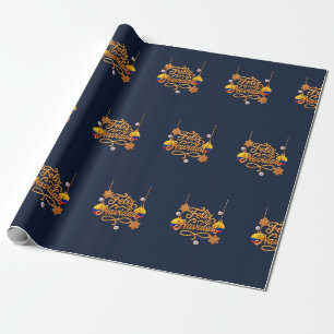 Feliz Navidad Colombia Christmas Gift Wrap