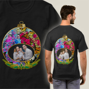 Feliz Navidad Family Dancing Butterflies PV01 T-Shirt