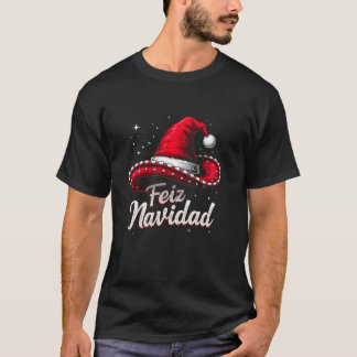 Feliz Navidad Family Matching Pajama Funny Christm T-Shirt