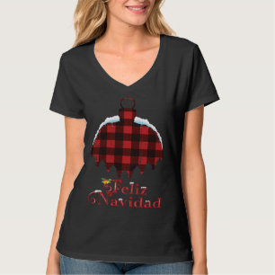 Feliz Navidad Family Matching Spanish Christmas Re T-Shirt