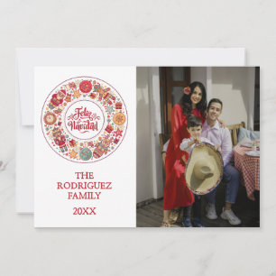 Feliz Navidad Holiday Card