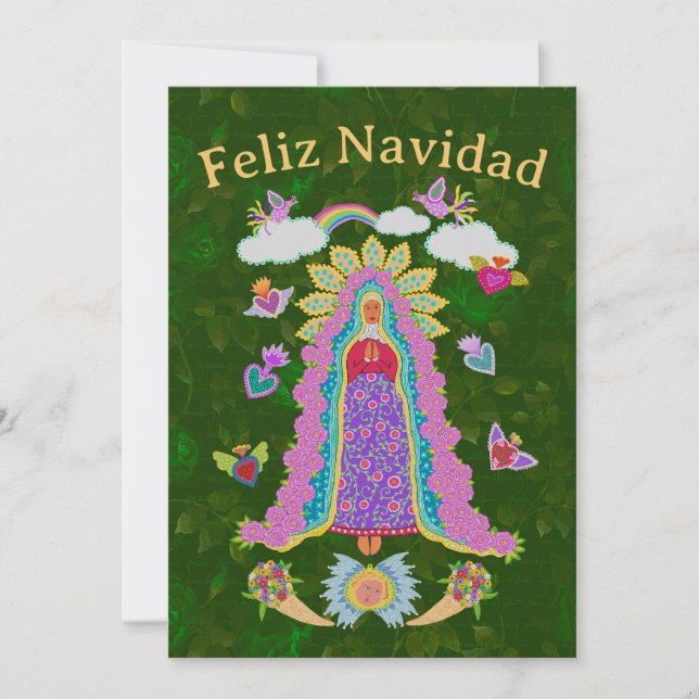  Feliz Navidad La Virgen Maria Christmas (Front)