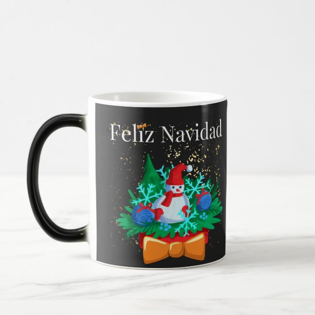 FELIZ NAVIDAD MAGIC MUG (Left)