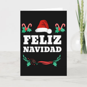 Feliz Navidad Mexican Christmas Spanish Xmas Card
