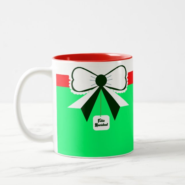 Feliz Navidad Mug (Left)