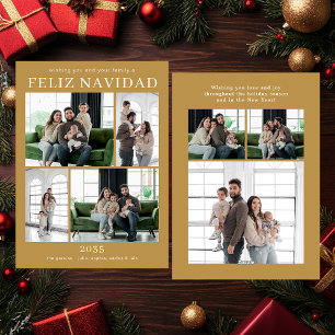 Feliz Navidad Multi Photo Holiday Card