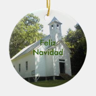 Feliz Navidad Ornament