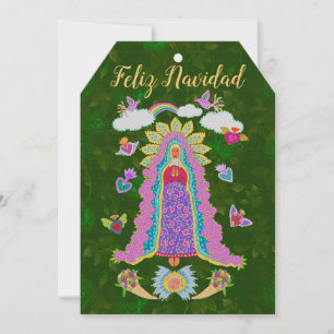 Feliz Navidad Our Lady of Guadalupe card