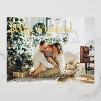 Feliz Navidad Personalizable Foto y Nombre