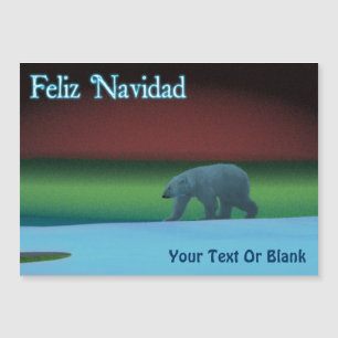 Feliz Navidad - Polar Lights Polar Bear