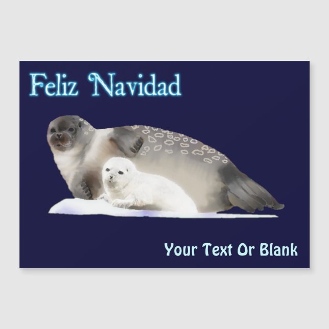 Feliz Navidad - Ringed Seal (Front)