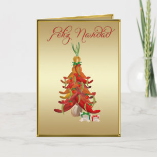 Feliz Navidad  Salsa Card