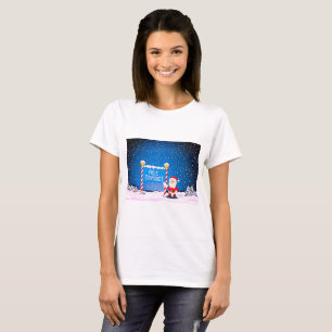 Feliz Navidad Santa T-Shirt