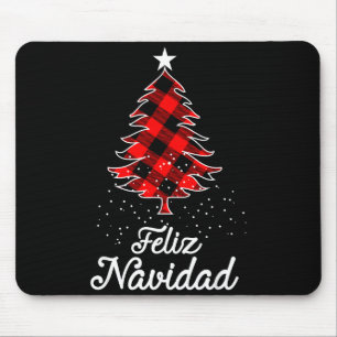 Feliz Navidad Shirts Family - Christmas Trees Buff Mouse Pad