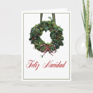 Feliz Navidad Spanish Christmas Card