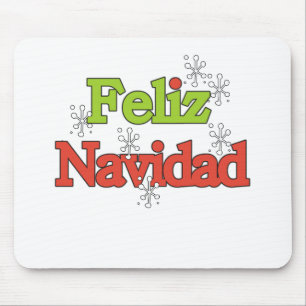 Feliz Navidad T-shirts and Gifts Mouse Pad