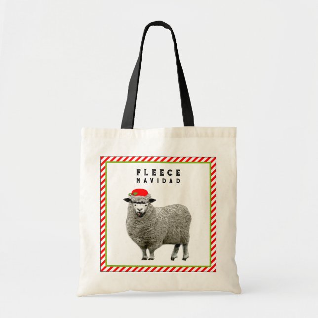 Feliz Navidad Tote Bag (Front)