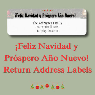 ¡Feliz Navidad y Próspero Año Nuevo! Address