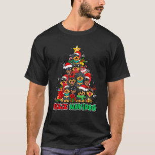 Feliz Navidog Feliz Navidad Christmas Rottweiler D T-Shirt