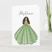 Feliz Quince Birthday Card