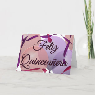 Feliz Quinceañera - Happy 15th Birthday Invitation