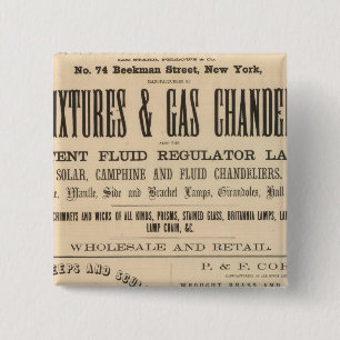 Fellows, Hoffman and Company 15 Cm Square Badge