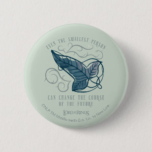 Fellowship Elven Brooch Quote Graphic 6 Cm Round Badge
