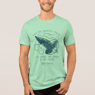 Fellowship Elven Brooch Quote Graphic Tri-Blend Shirt