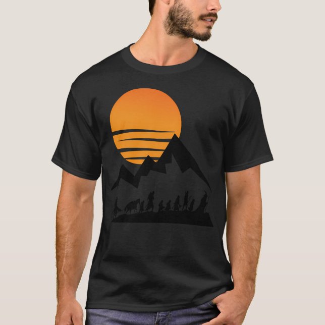 Fellowship - Sunrise By The Mountains T-Shirt (Front)