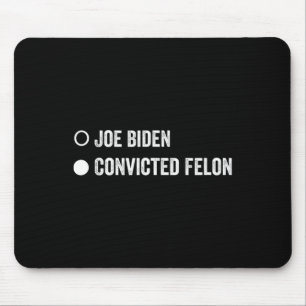 Felon Funny Pro Trump 2024 Mouse Pad