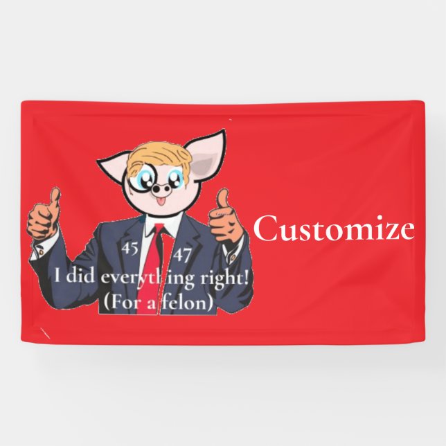Felon President Thunder_Cove Banner (Horizontal)