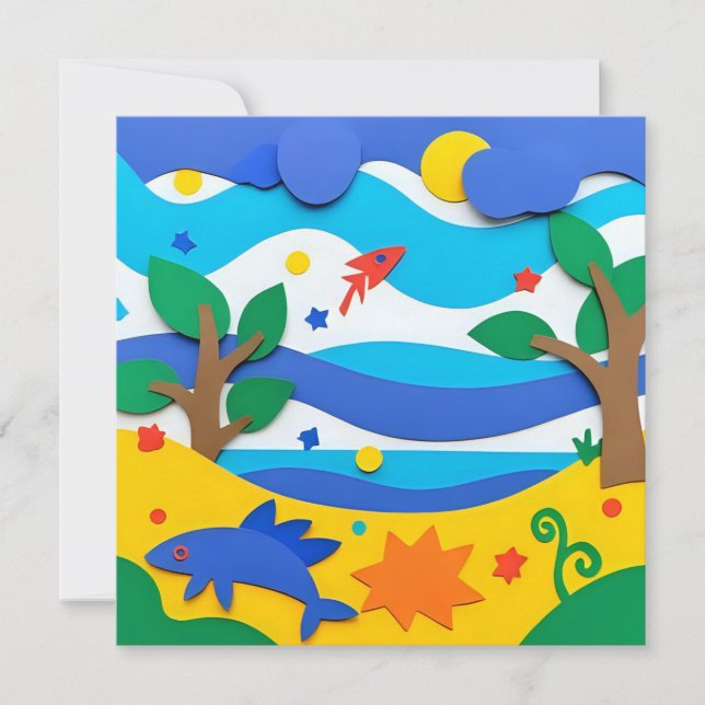 Felt Fun Invitation (Front)