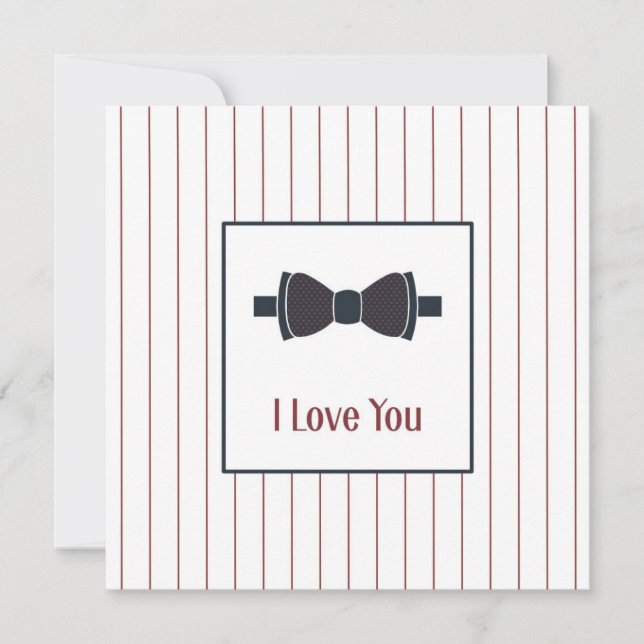 Felt greeting card for a man  (Front)