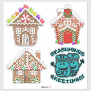 Felt Look Gingerbread Houses Felt Applique Style