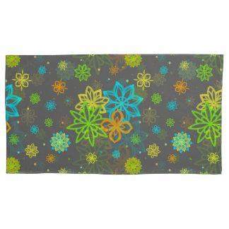 Felt Tip Flowers - Emmy Pattern Pillowcase