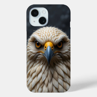 Felted Bird Portrait iPhone 15 Case