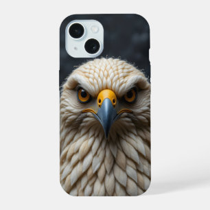 Felted Bird Portrait iPhone 15 Case