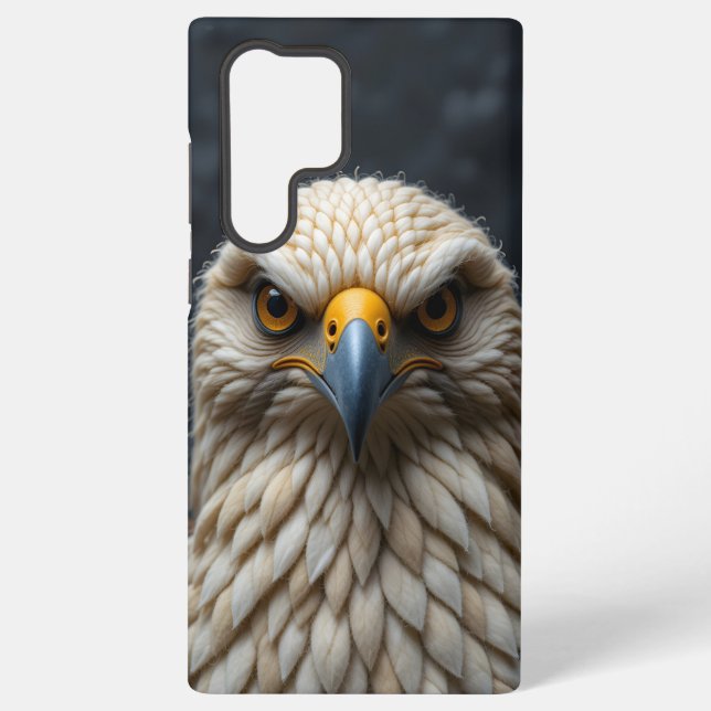 Felted Bird Portrait Samsung Galaxy S22 Ultra Case (Back)