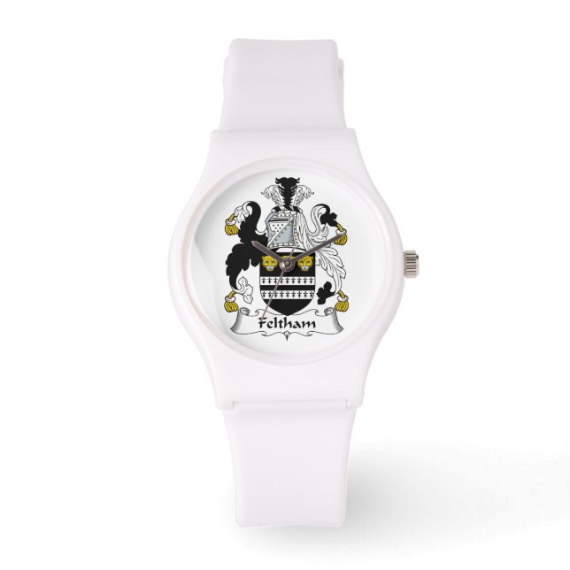 Feltham Family Crest Watch (Front)