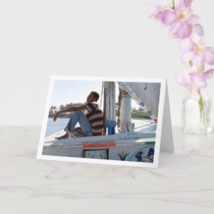 Felucca on the Nile Card