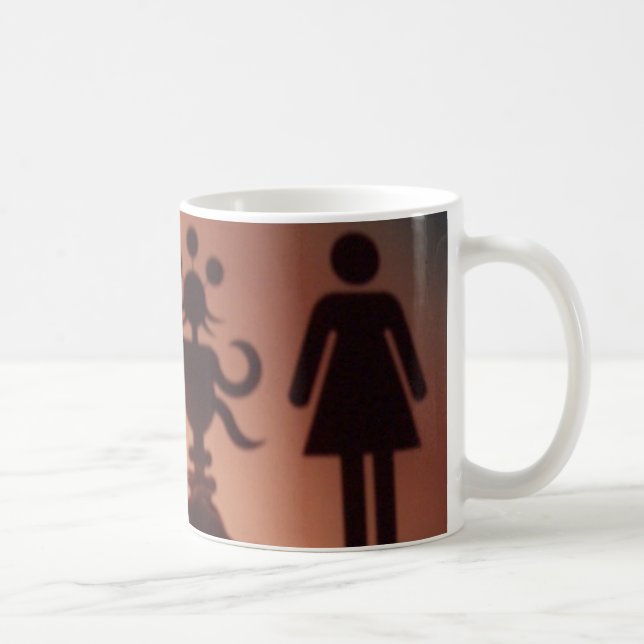 female alien mug (Right)