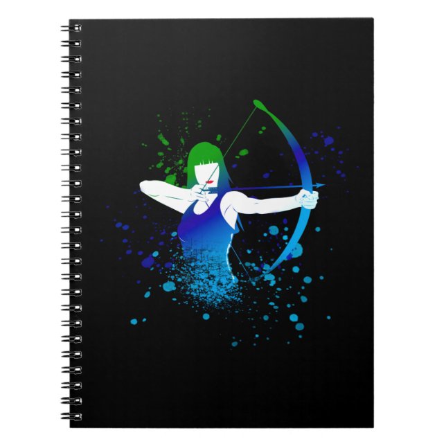Female Archer Notebook (Front)