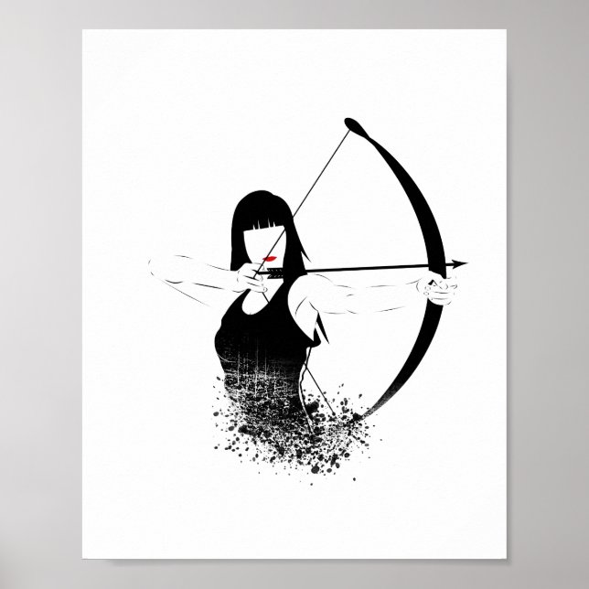 Female Archer Poster (Front)