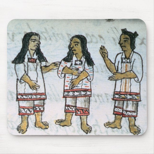 Female Aztec costumes Mouse Pad (Front)