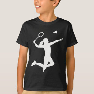 Female Badminton Player  T-Shirt